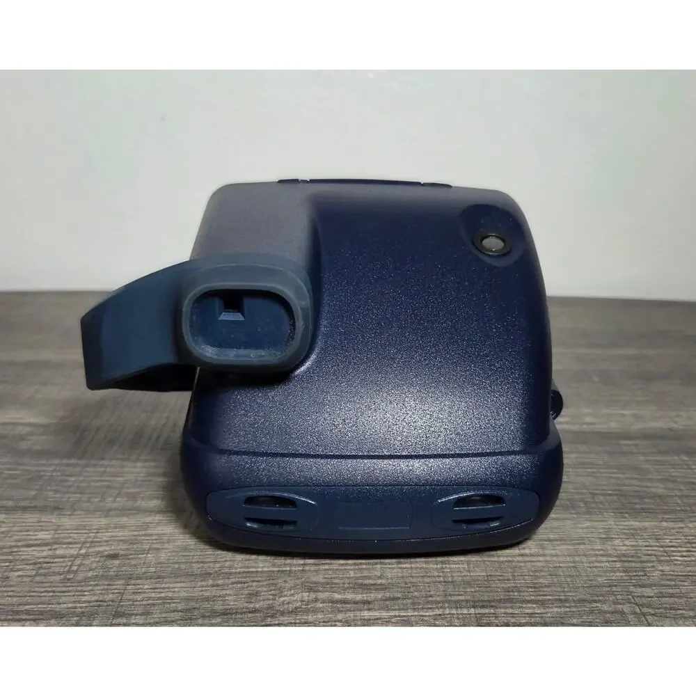 Polaroid Vintage Blue 600 Round Instant Film Camera With Manual & Carrying Bag